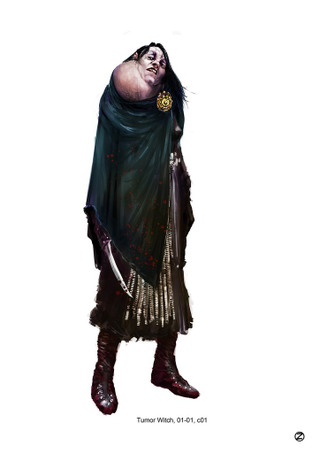 Illustration for article titled The grotesque witch concept art from Hansel & Gretel will probably turn you on